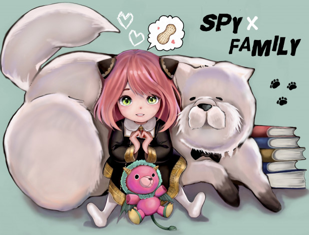 Обои картинки фото аниме, spy x family, spy, x, family
