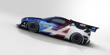 Картинка автомобили alpine a110 pikes peak 2023 автомобиль транспорт средство передвижения