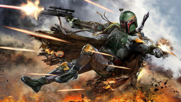 обоя the book of boba fett , мини–сериал 2021, кино фильмы, сериал, книга, бобы, фетта, cериал, фантастика, боевик, disney, temuera, morrison