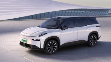 Картинка toyota+bz3x+2024 автомобили toyota bz3x электромобиль совместнoe предприятие gac