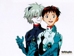 Картинка аниме evangelion