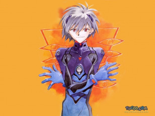 обоя аниме, evangelion