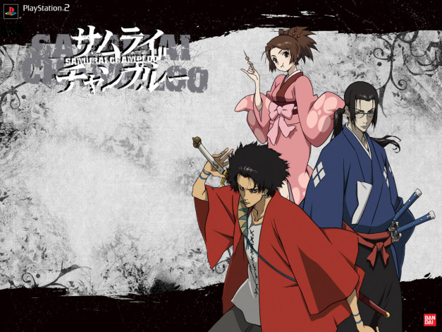 Обои картинки фото аниме, samurai, champloo