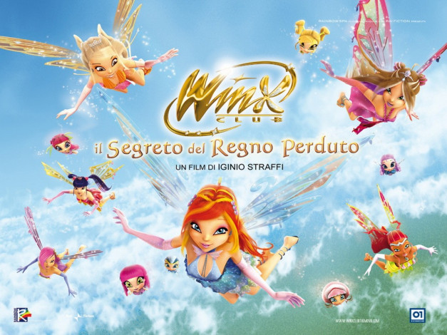 Обои картинки фото winx, club, the, secret, of, lost, kingdom, мультфильмы, 3d, magic, adventure