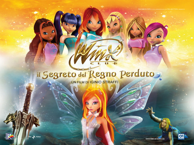 Обои картинки фото winx, club, the, secret, of, lost, kingdom, мультфильмы, 3d, magic, adventure