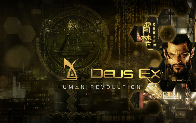 Обои картинки фото deus, ex, human, revolution, видео, игры