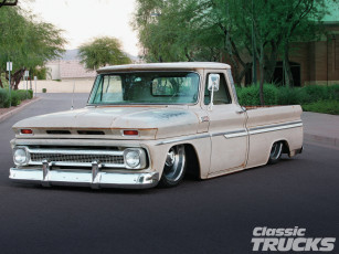 Картинка 1965 chevrolet c10 автомобили custom pick up