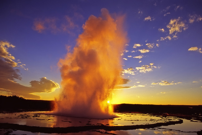 Обои картинки фото природа, стихия, yellowstone