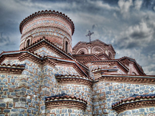 Картинка города православные церкви монастыри облака