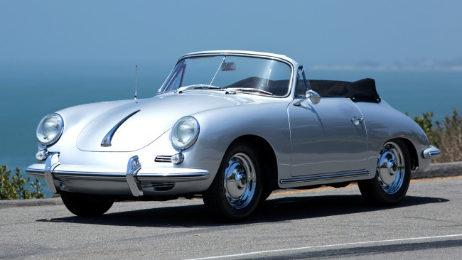 Обои картинки фото porsche, 356, автомобили, германия, спортивные, элитные, dr, ing, h, c, f, ag