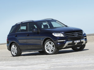 обоя автомобили, mercedes-benz, темный, w166, au-spec, bluetec, 250, ml