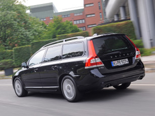 Картинка автомобили volvo black темный xc70 d4 2014г