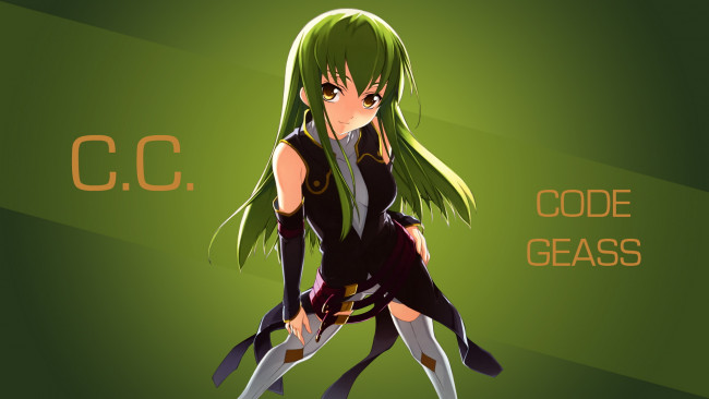 Обои картинки фото code geass, аниме, cc, фон, девушка, взгляд