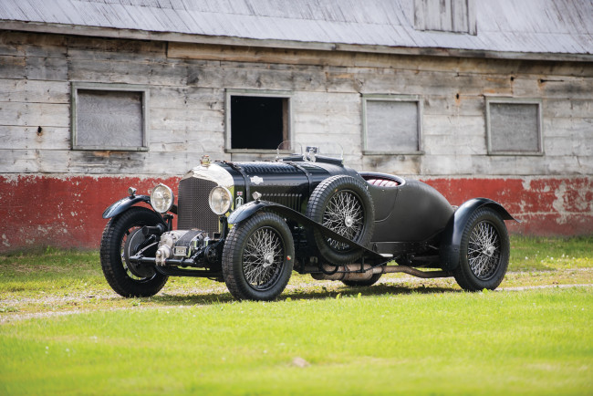 Обои картинки фото автомобили, классика, bentley, 4, litre, supercharged, blower, two-seater, sports, vanden, plas, 1931г