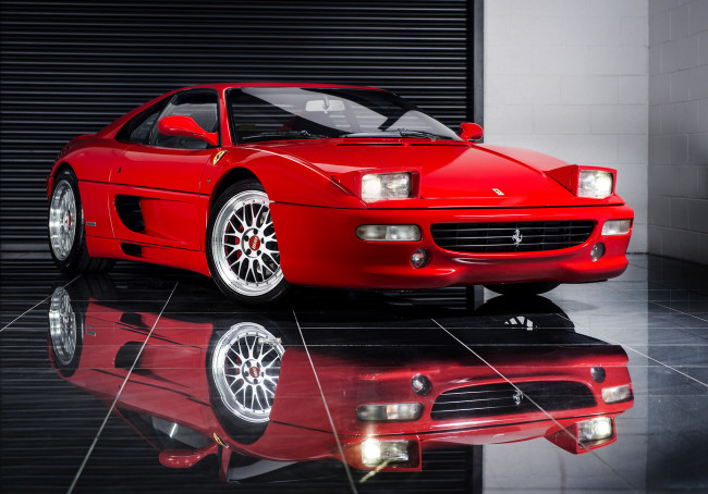 Обои картинки фото ferrari 355 f1 berlinetta, автомобили, ferrari, спорткар