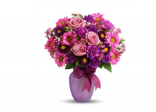 Картинка цветы букеты +композиции гвоздики хризантемы розы