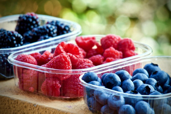Картинка еда фрукты +ягоды ежевика черника малина