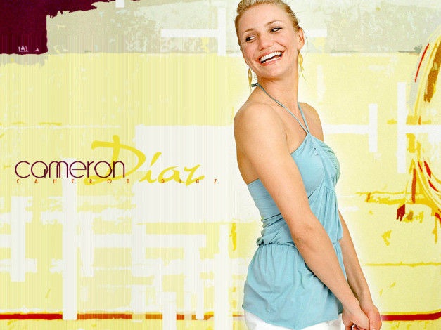 Обои картинки фото Cameron Diaz, девушки