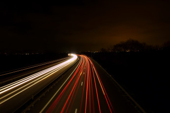 Картинка разное транспортные средства магистрали ночная дорога освещения