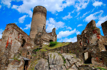 Картинка ruine kollmitz города исторические архитектурные памятники руины