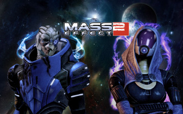 Картинка видео игры mass effect существа фон тёмный
