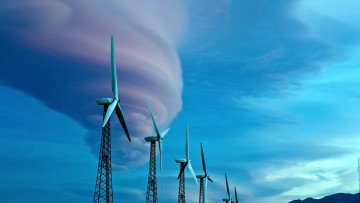 Картинка разное мельницы ветряки