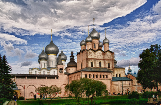 Обои картинки фото города, православные, церкви, монастыри, купола, кресты