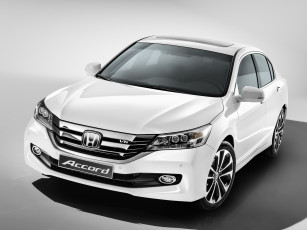 обоя автомобили, honda, v6, cis-spec, accord, светлый, 2014г