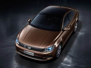 Картинка автомобили volkswagen коричневый 2014г lamando