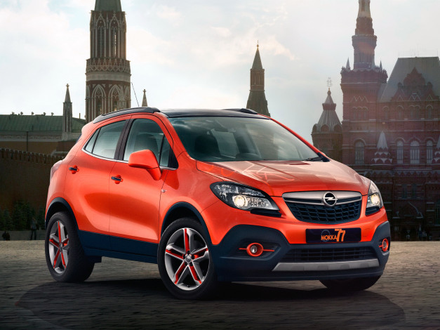 Обои картинки фото автомобили, opel, 2014г, concept, moscow, edition, mokka