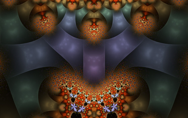 Обои картинки фото 3д графика, фракталы , fractal, цвета, узор, фон