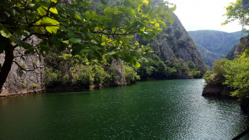 Картинка природа реки озера горы деревья вода