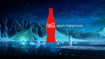 обоя бренды, coca-cola, бутылка