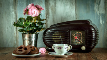 Картинка еда натюрморт бегония радио чай