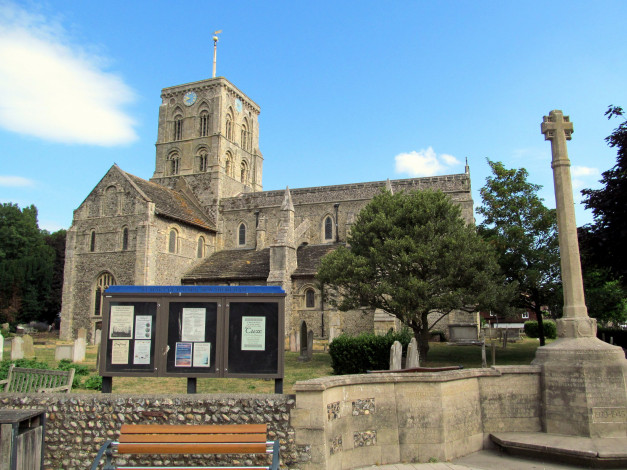 Обои картинки фото st mary de haura church, shoreham, sussex, uk, города, - католические соборы,  костелы,  аббатства, st, mary, de, haura, church