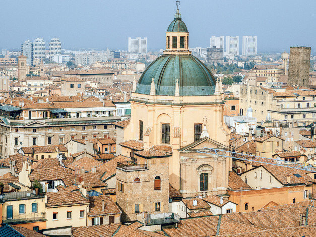 Обои картинки фото bologna, города, - панорамы