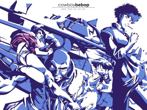 Обои картинки фото аниме, cowboy, bebop