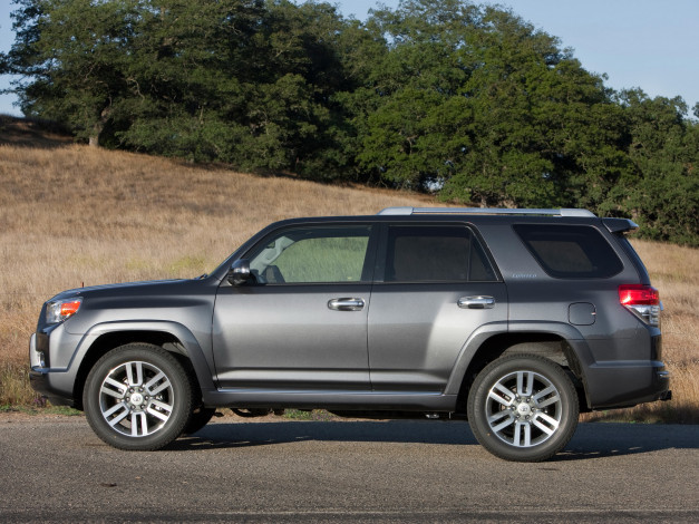 Обои картинки фото toyota, 4runner, 2010, автомобили