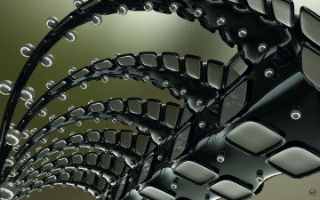 Картинка 3д графика fractal фракталы абсртракция узор