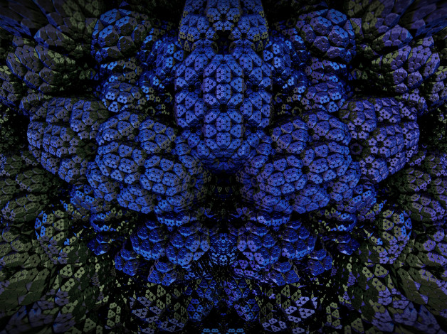 Обои картинки фото 3д, графика, fractal, фракталы, узор, тёмный, абстракция