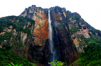 Картинка salto 193 ngel природа водопады горы скалы водопад ангел высочайший в мире