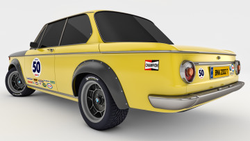 Картинка автомобили 3д 1972 bmw