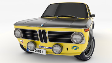 Картинка автомобили 3д 1972 bmw