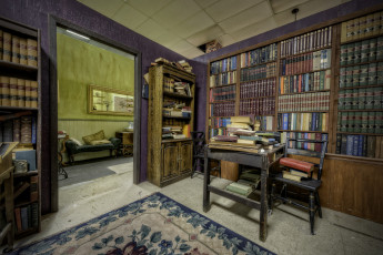Картинка интерьер кабинет +библиотека +офис мебель комната