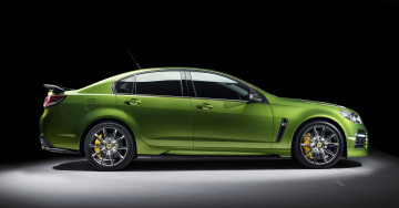 Картинка автомобили holden hsv gts gen-f2 2015г зеленый