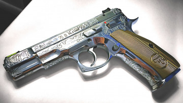 Картинка оружие пистолеты cz-75b самозарядный пистолет