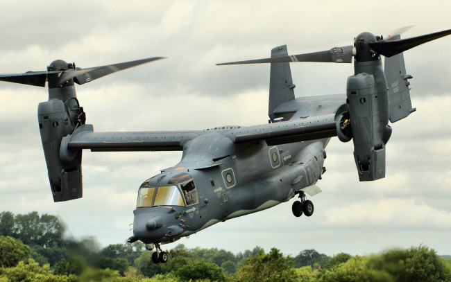 Обои картинки фото авиация, другое, транспортный, osprey, cv-22, конвертоплан