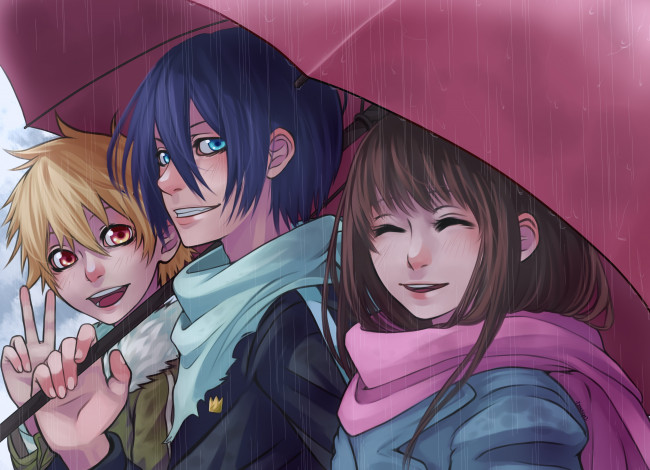 Обои картинки фото аниме, noragami