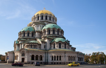 обоя софия, города, - православные церкви,  монастыри, храм, собор, болгария