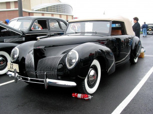 Картинка the one only 1939 lincoln continental автомобили классика